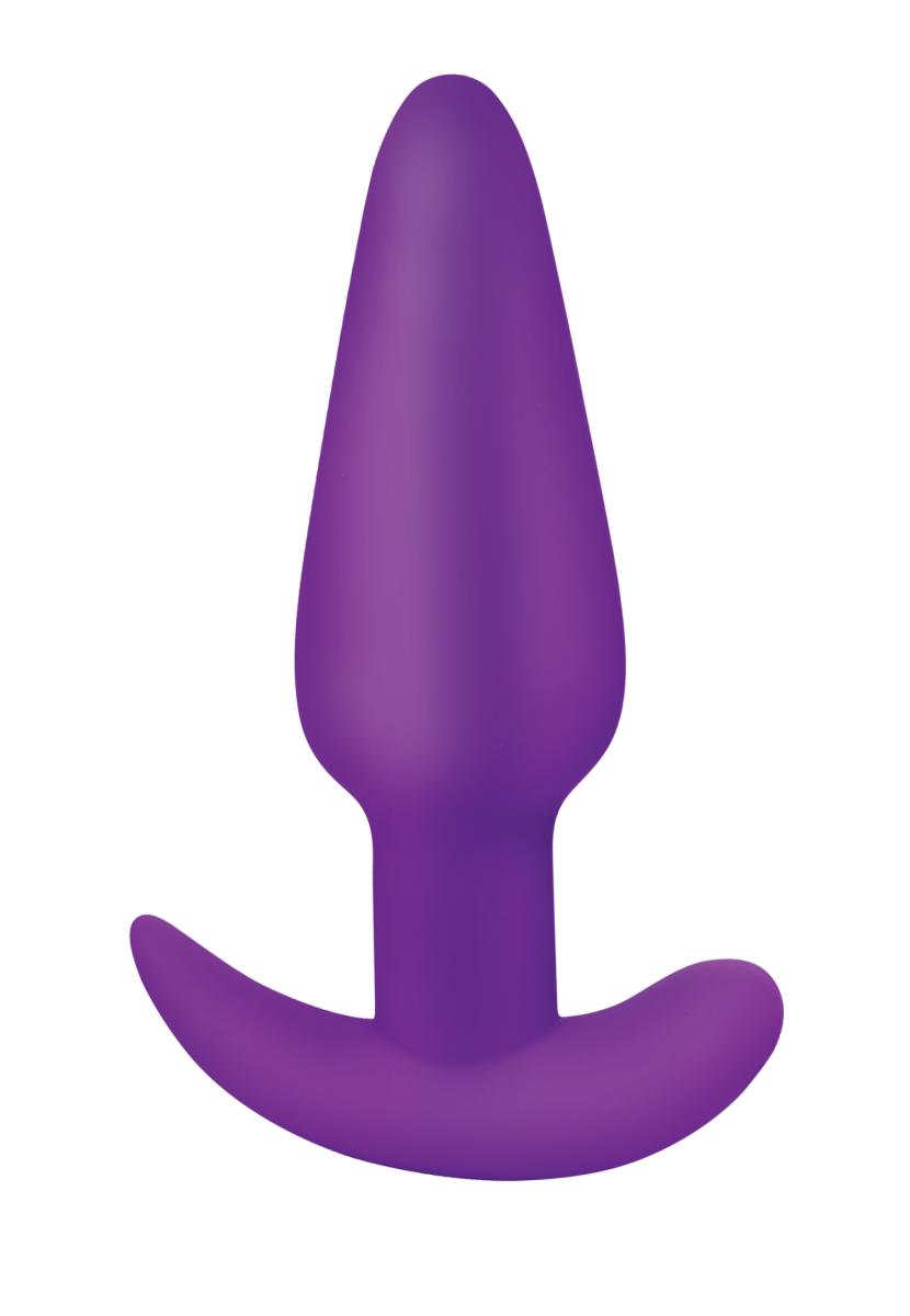 BANG! - Vibrating Butt Plug with Remote Control - Purple