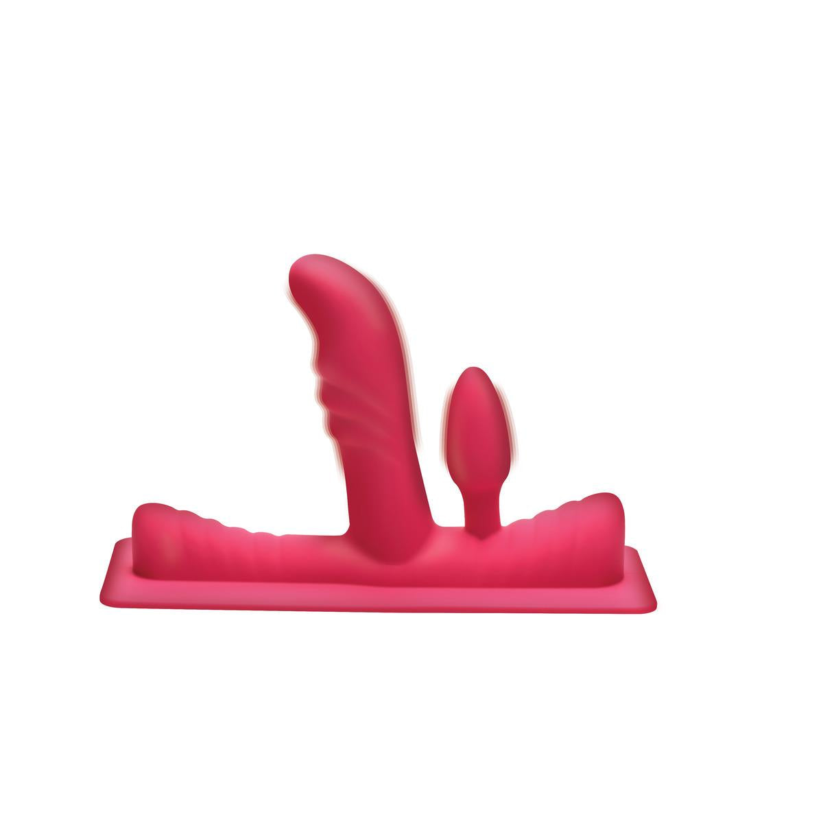 LOVE BOTZ - 50X Saddle Pro Sex Machine with 4 Attachments - Black