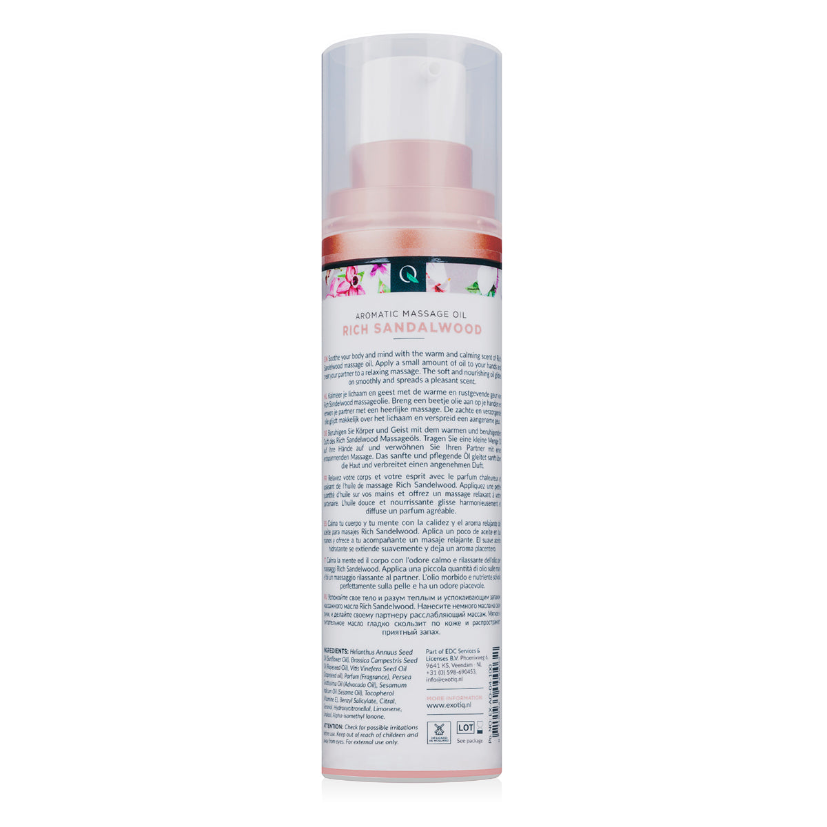 Exotiq Massage Oil Rich Sandalwood - 100 ml
