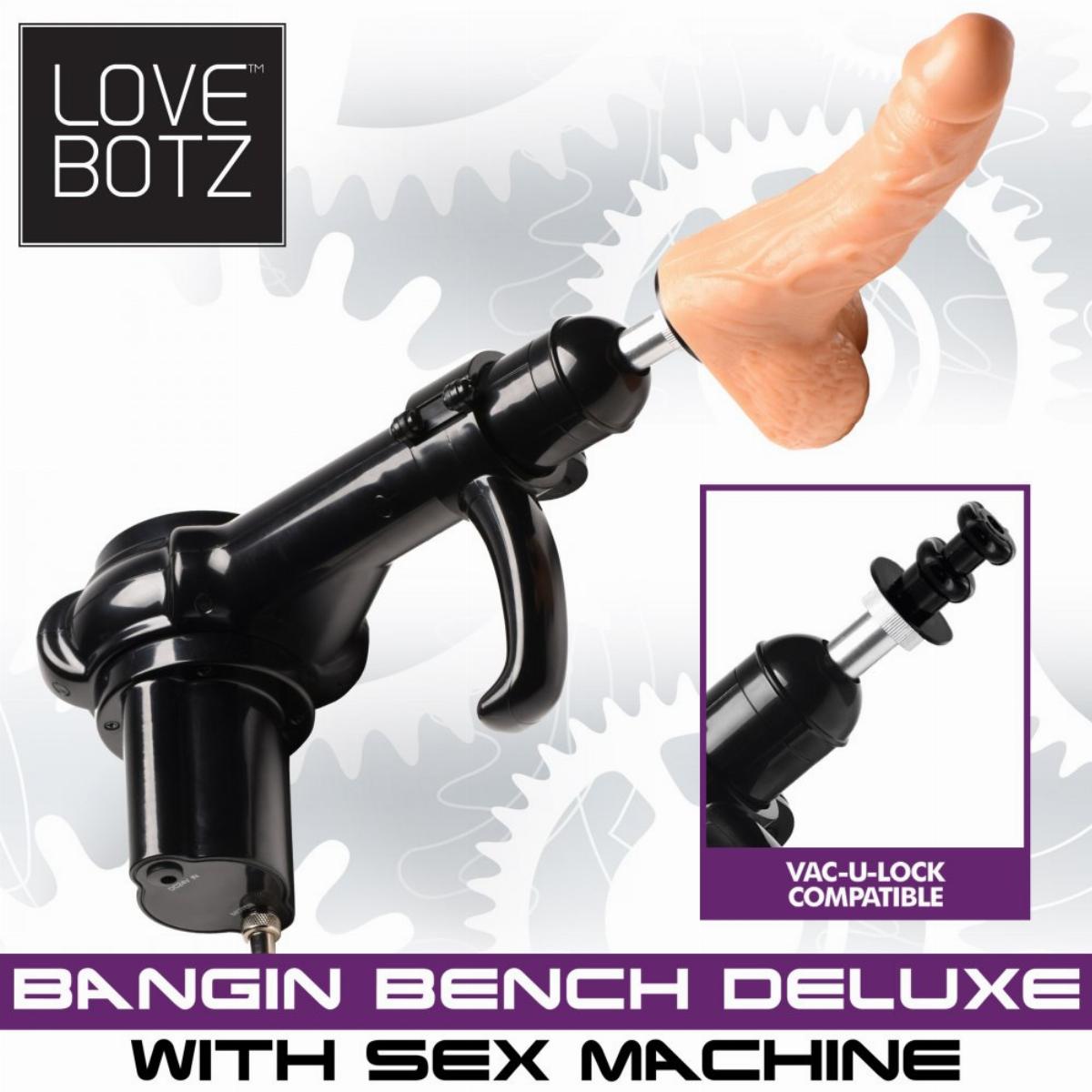 Deluxe Bangin' Bench with Multispeed Sex Machine