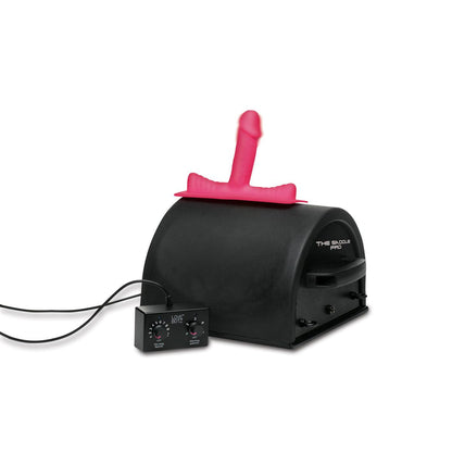 LOVE BOTZ - 50X Saddle Pro Sex Machine with 4 Attachments - Black