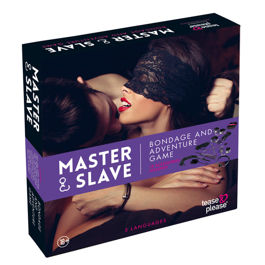 Tease & Please - Master & Slave Bondage Game - Purple