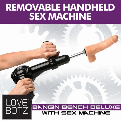 Deluxe Bangin' Bench with Multispeed Sex Machine