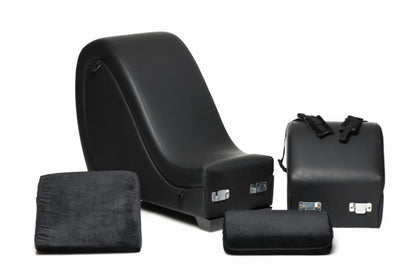 Kinky Sex Lounge with Cushions - Black