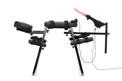 XR Brands - Obedience Bench with Sex Machine - Black